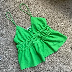 Green Zara Tank Top Size L